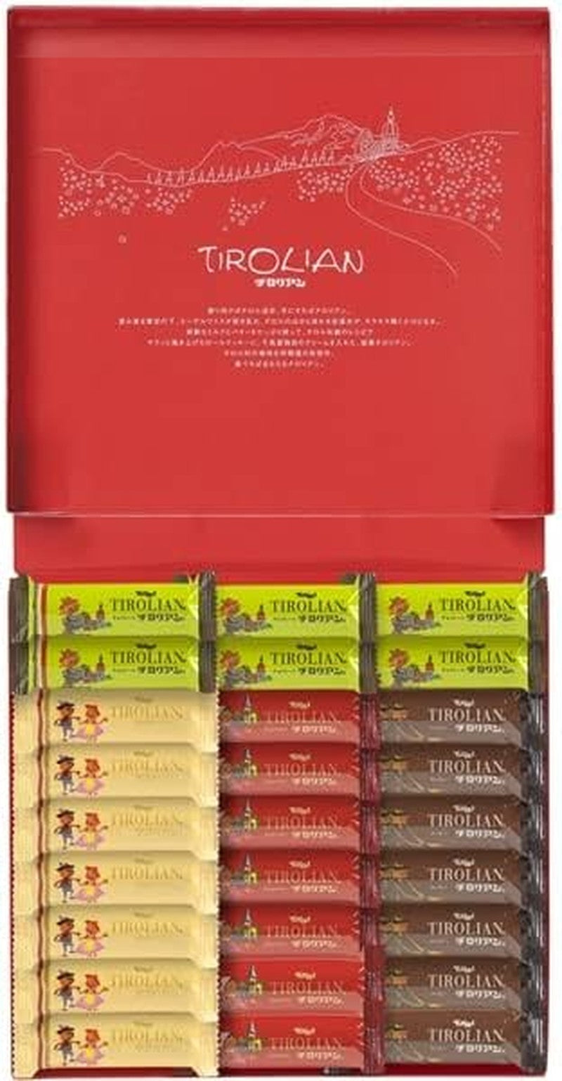 Chidori Manju Souhonpo Tyrolean Assortment Large (27 short pieces)