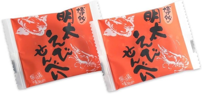 Hakata Mentaiko Shrimp Crackers (42 pieces)