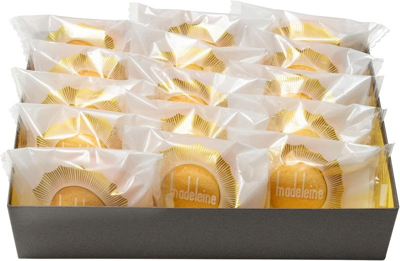 Founded 103 years ago, Sawata is a confectionery company that presents the Emperor and Meiji Shrine with a famous confectionery, "Baked Madeleine 15-piece assortment set"