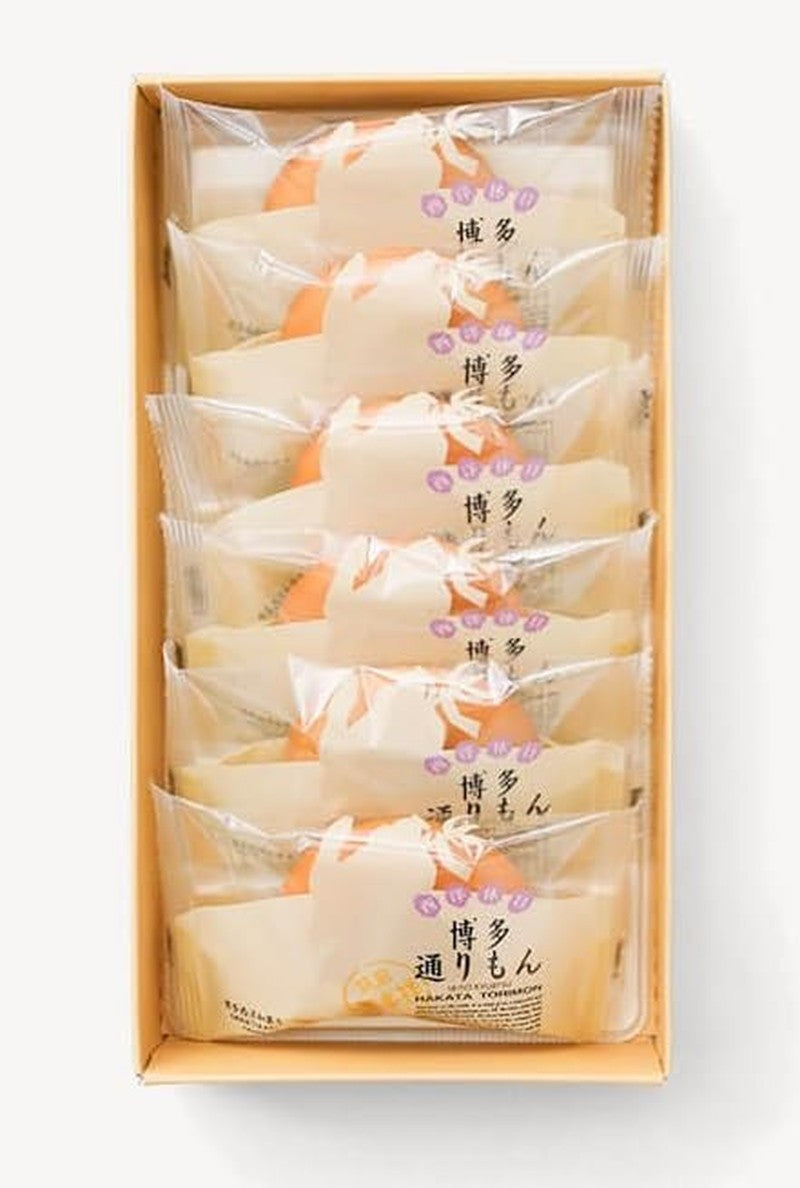 [Fukuoka Limited] Meigetsudo Hakata Torimon (6 pieces x 1 box)