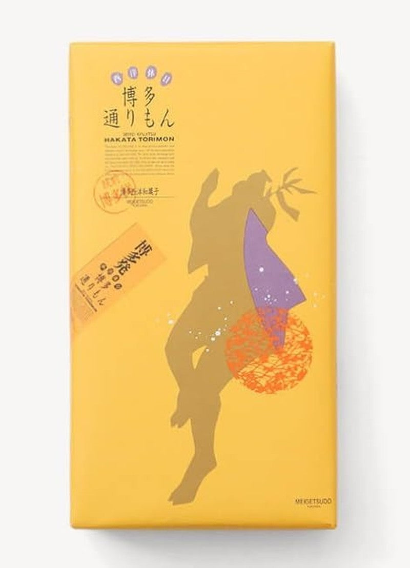 [Fukuoka Limited] Meigetsudo Hakata Torimon (6 pieces x 1 box)