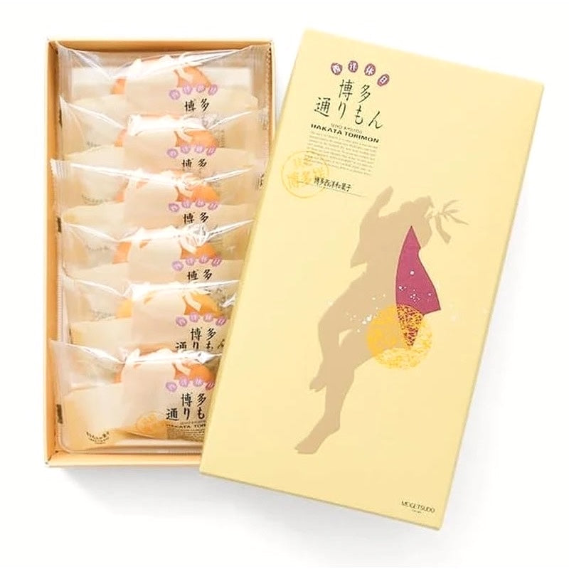 Fukuoka Limited Meigetsudo Hakata Torimon 6pcs