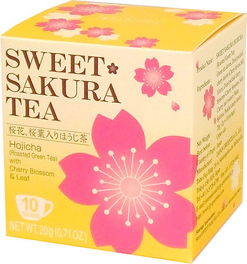 [Sakura-scented Hojicha] Sweet Sakura Tea Hojicha (2g/10 tea bags)