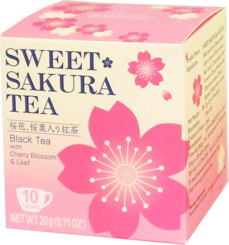 [Cherry Blossom-Scented Black Tea] Sweet Sakura Tea (2g/10 tea bags)