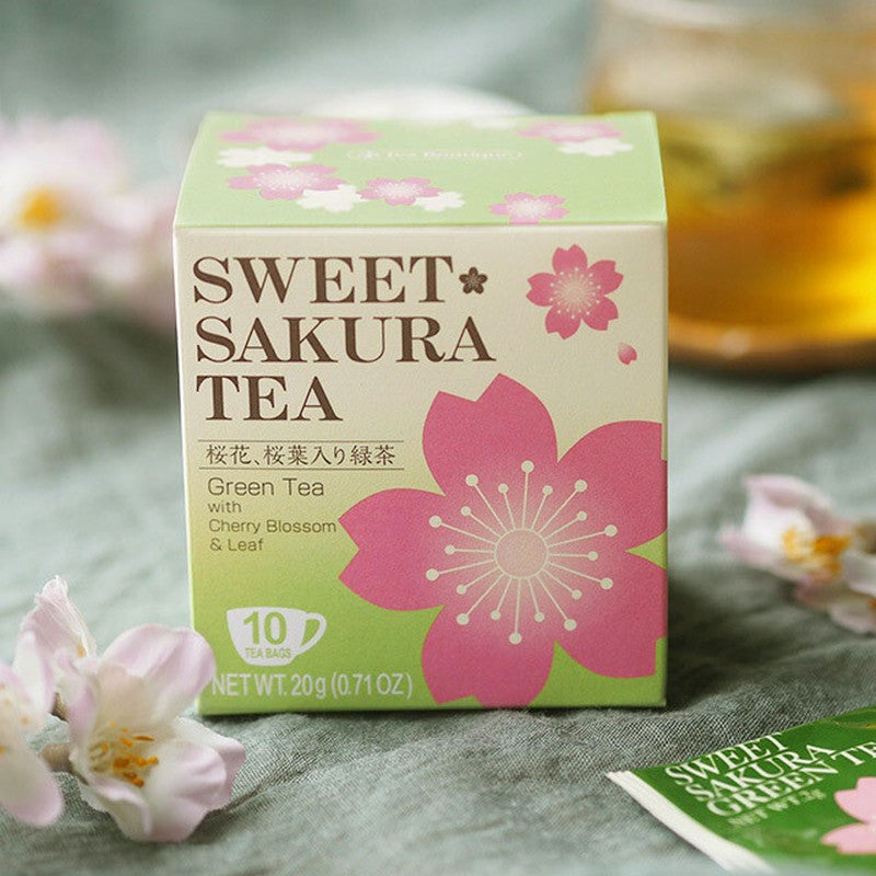 [Sakura-scented Green Tea] Sweet Sakura Tea Green Tea (2g/tea bag, 10 tea bags)