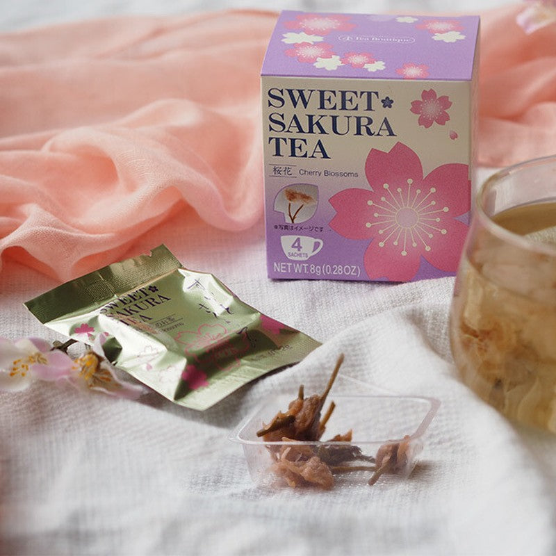 [Cherry Blossoms in a Cup] Sweet Sakura Tea Ouka (2g/4 tea bags)
