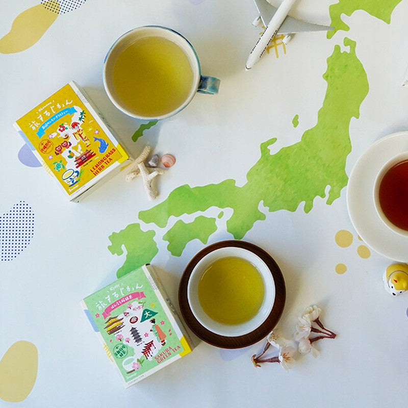 [Tea Boutique] Travel Time Hannari Sakura Green Tea (1.8g/5 tea bags)