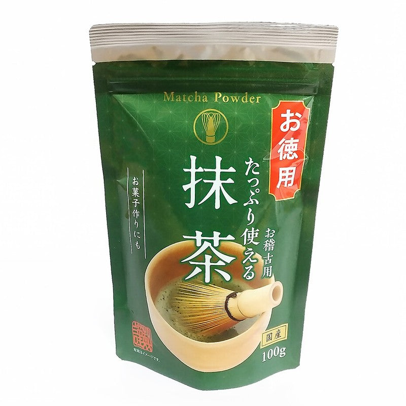 Tsuboichi Seicha Honpo Matcha Tea for Practice, 100g, 1 Set (12 Teas)