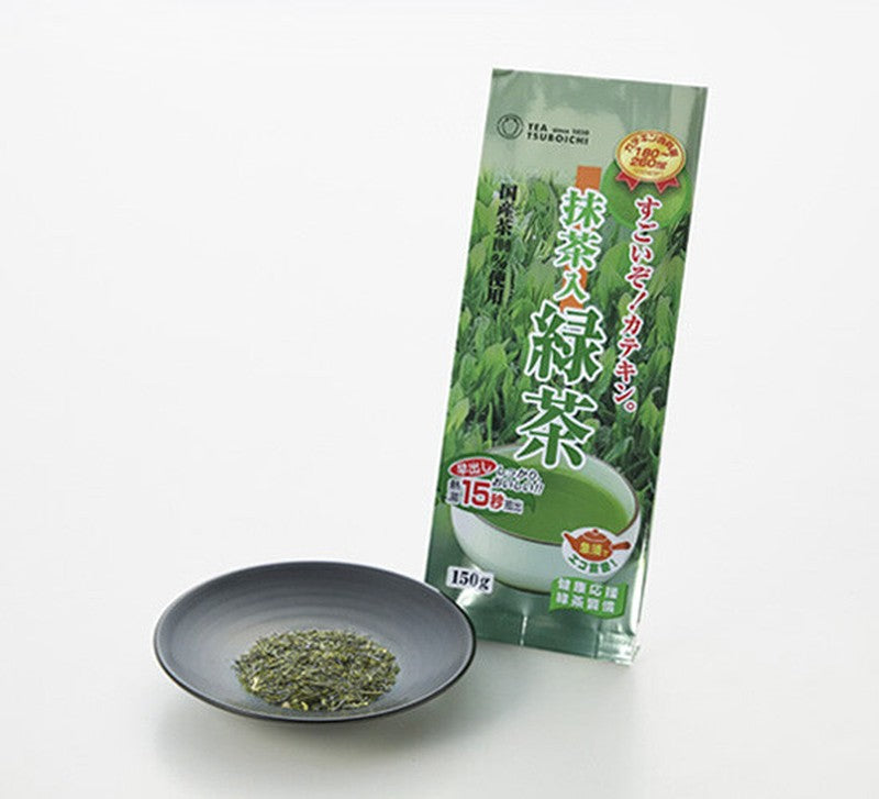 Tsuboichi Seicha Honpo Amazing! Catechin Green Tea with Matcha, 150g x 20