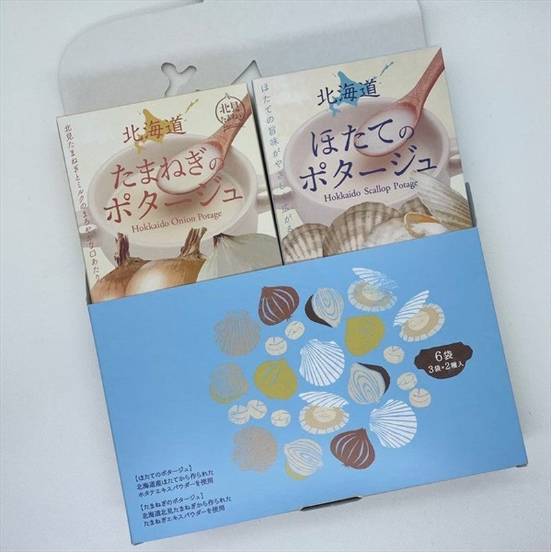 Hokkaido Potage 6-Pack (Onion & Scallop)