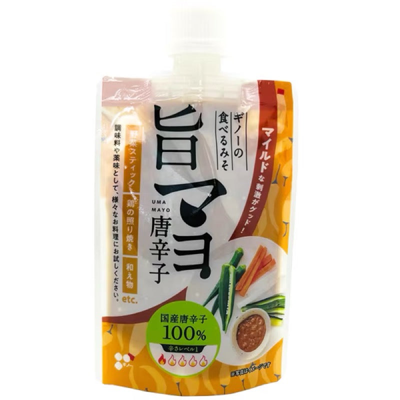 吉诺味噌辣椒蛋黄酱 110克