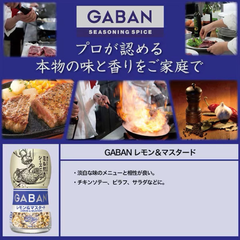 House GABAN 研磨檸檬芥末調味料 20克