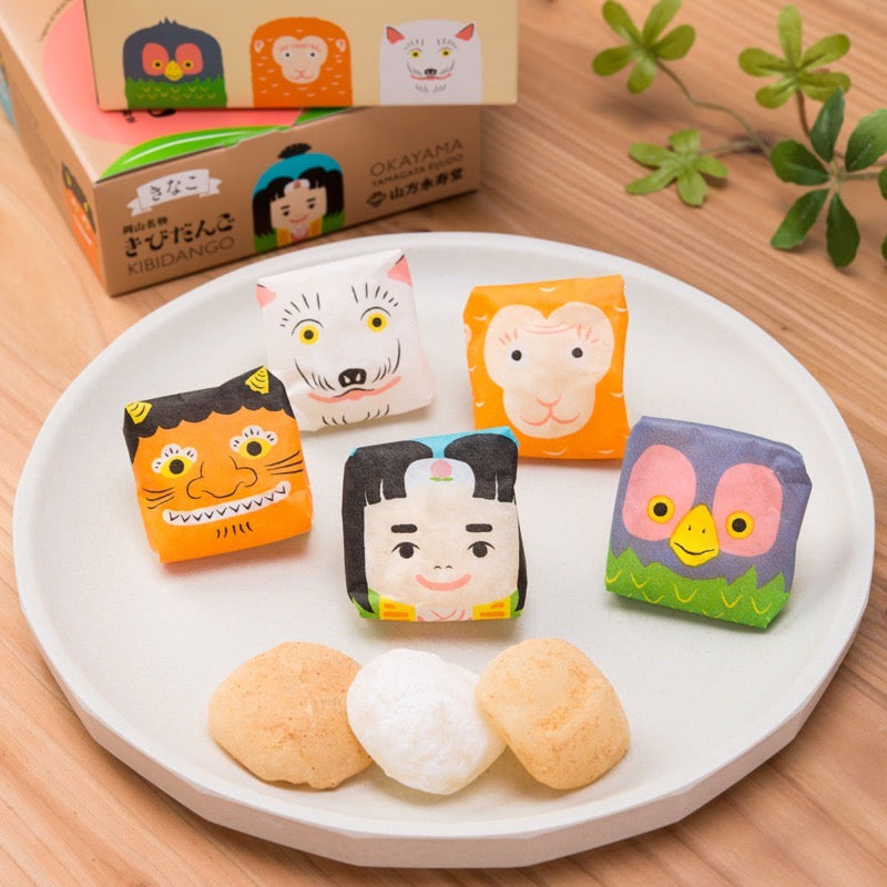 Yamagata Eijudo Kibidango Plain & Kinako (6 Boxes)