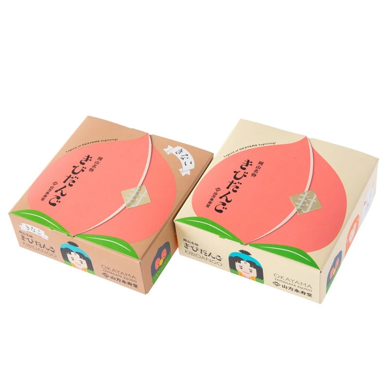 Yamagata Eijudo Kibidango Plain & Kinako (6 Boxes)