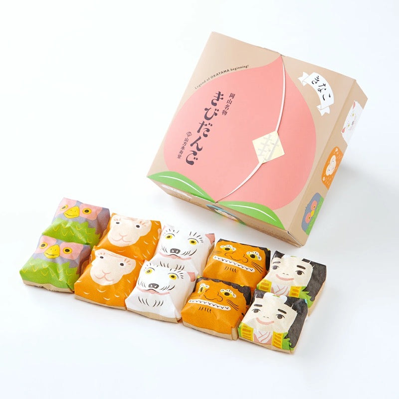 Yamagata Eijudo Kibidango 3-Flavor Assort (6Boxes)
