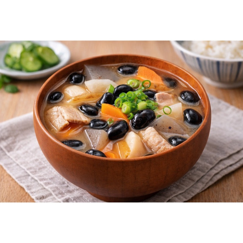 NICHIRETO Steamed Black Soybeans 65g 20 Count