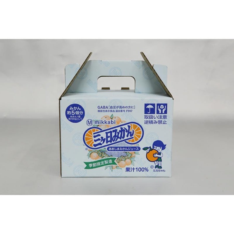 Mikkabi Aoshima Mandarin Juice 280g x 6 Cans