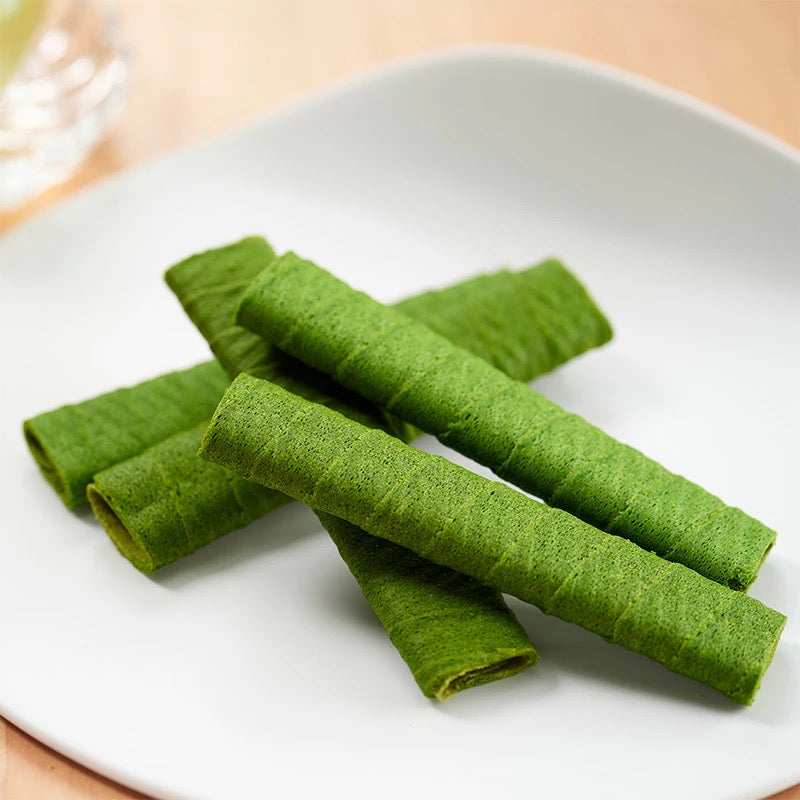 Morihan Matcha Crepe Rolls Kururu 10 Pieces