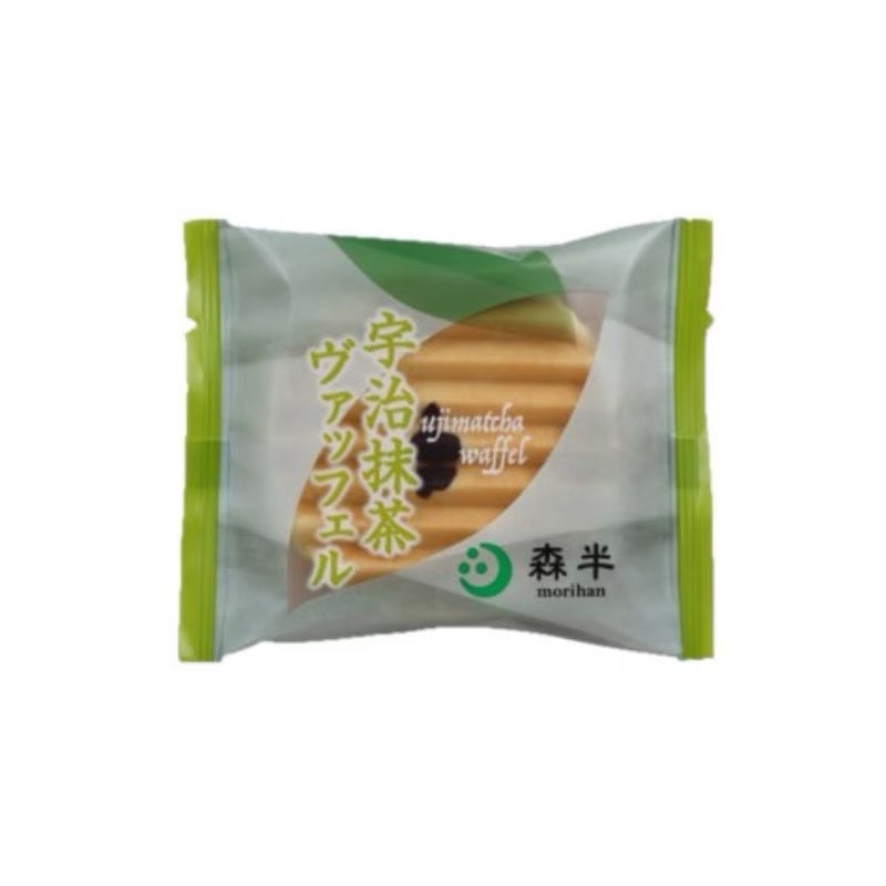Morihan Matcha Cream Wafer Cookies 10 Pieces