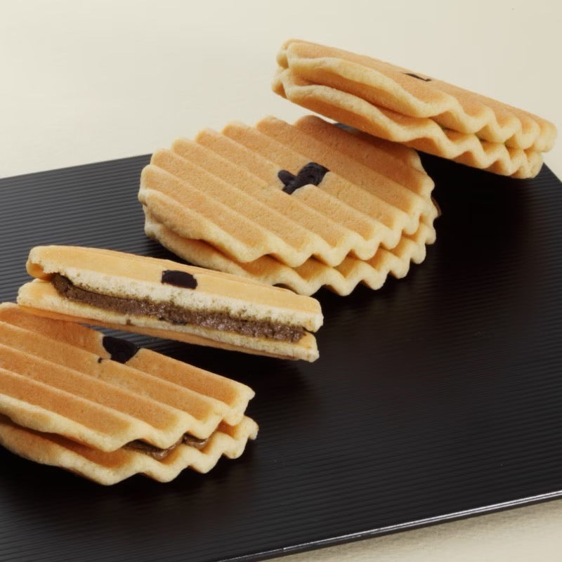 Morihan Hojicha Cream Wafer Cookies 10 Pieces