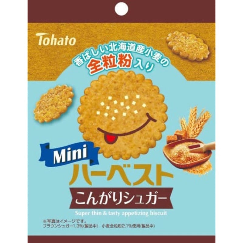 Tohato Mini Harvest Toasted Sugar Biscuits 50g