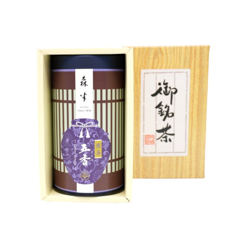 森半五高煎茶 120g 罐裝