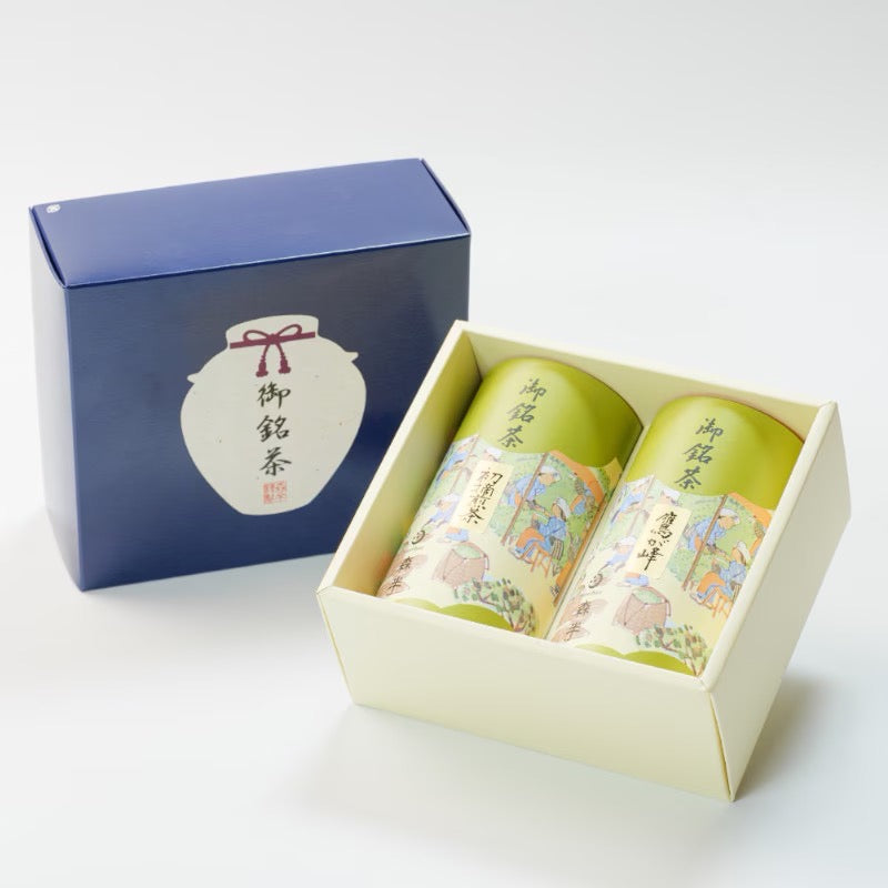 森阪宇治初豐煎茶高神套裝