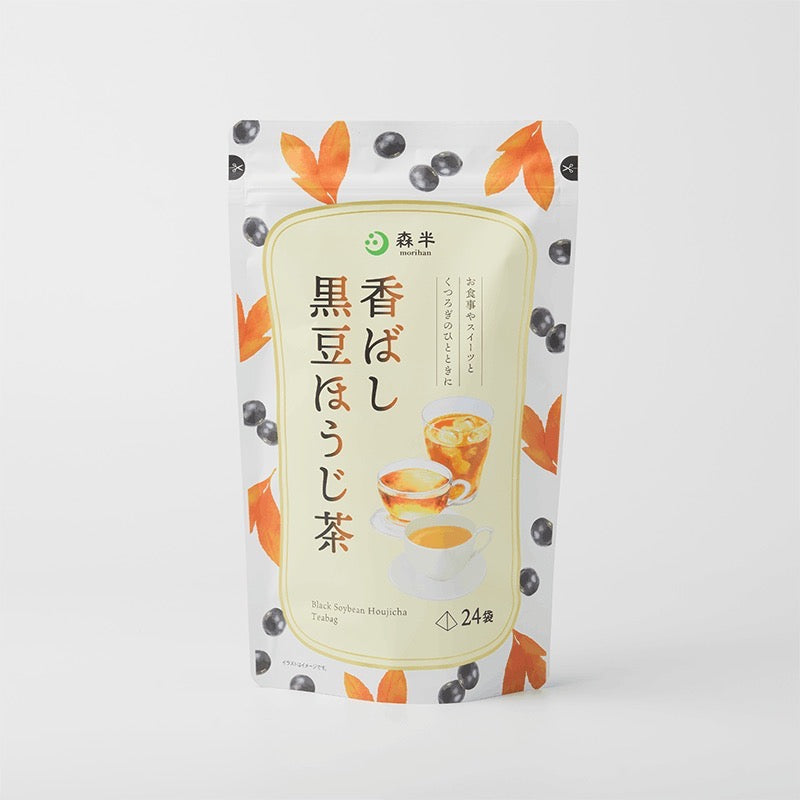 Morihan Black Soybean Hojicha 3.5g x 24 Tea Bags