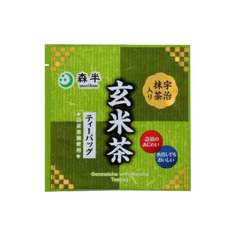 Morihan Uji Matcha Genmaicha 2.3g x 20 Tea Bags
