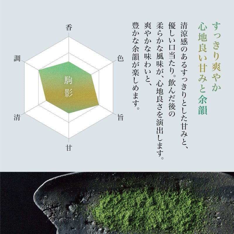 Morihan Single Cultivar Uji Matcha Komakage 20g