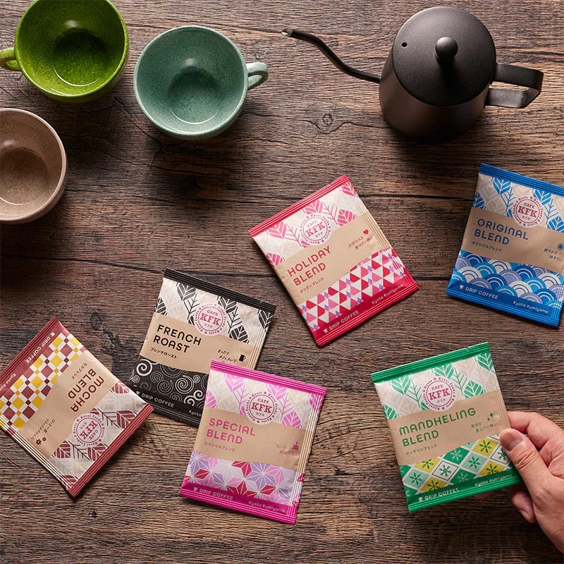 KFK Drip Coffee Variety Pack 6 Flavors 30 Bags