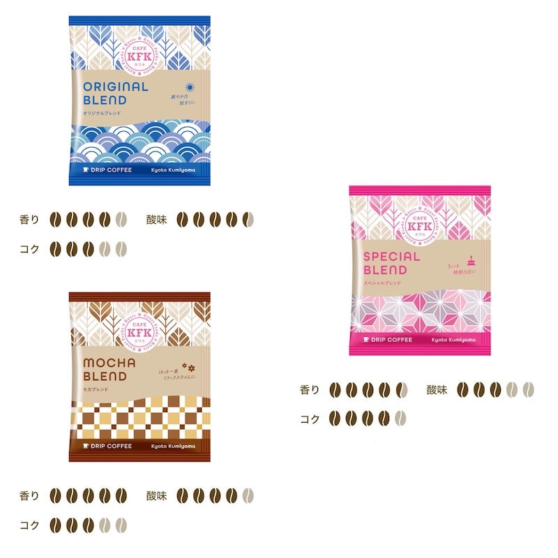 KFK Drip Coffee Variety Pack 6 Flavors 30 Bags