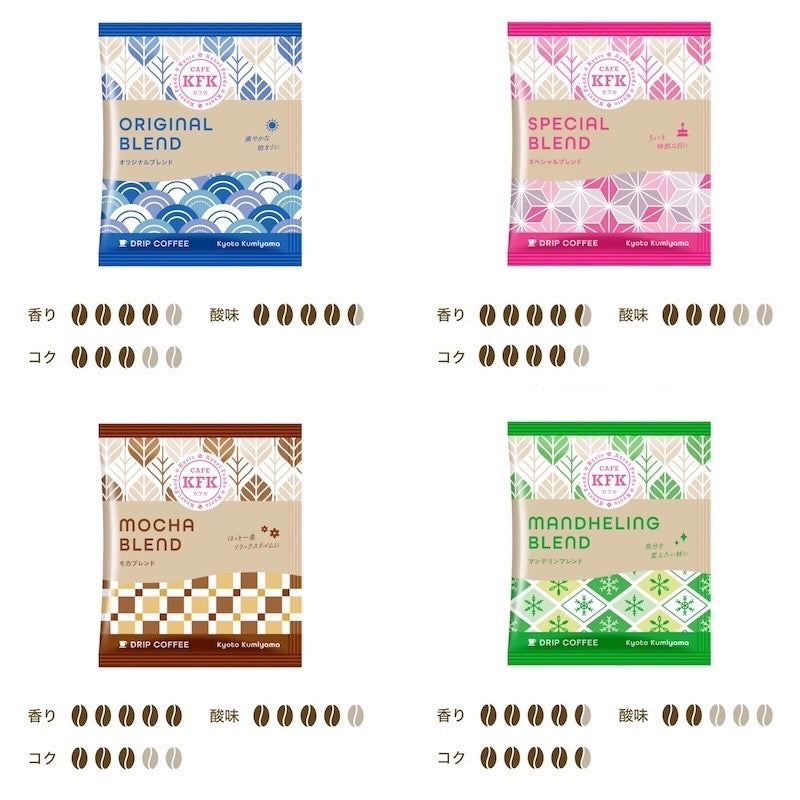 KFK Drip Coffee Gift Box Shippo Tsunagi 40 Bags