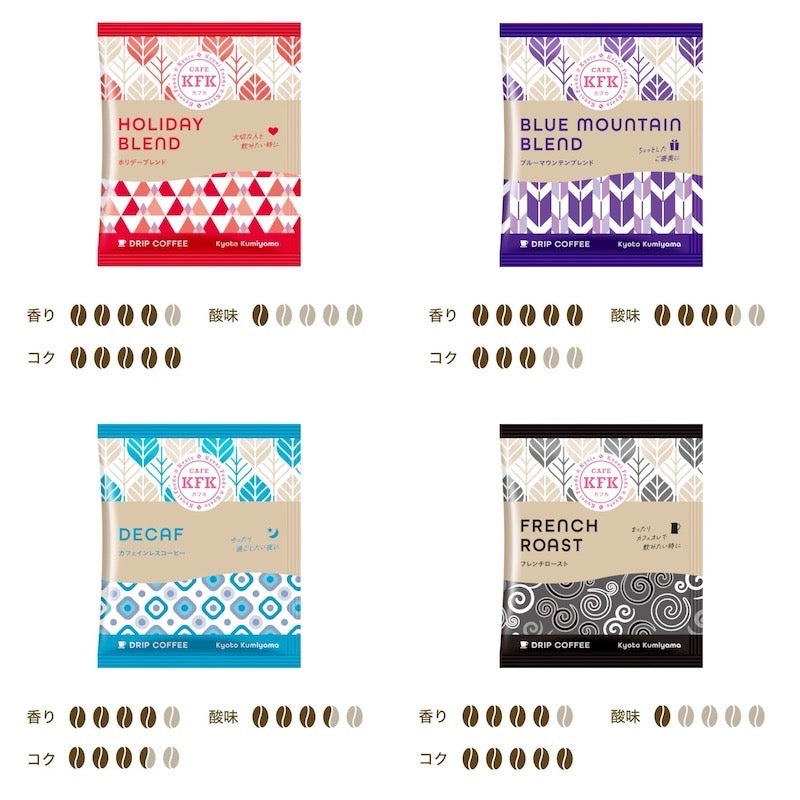 KFK Drip Coffee Gift Box Shippo Tsunagi 40 Bags