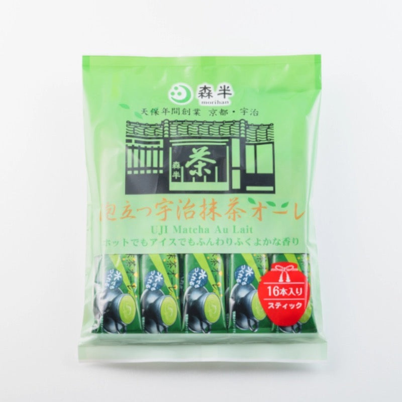 Morihan Foamy Matcha Latte Mix 16 Sticks