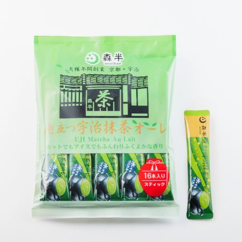 森半 泡沫抹茶拿鐵粉 16支裝