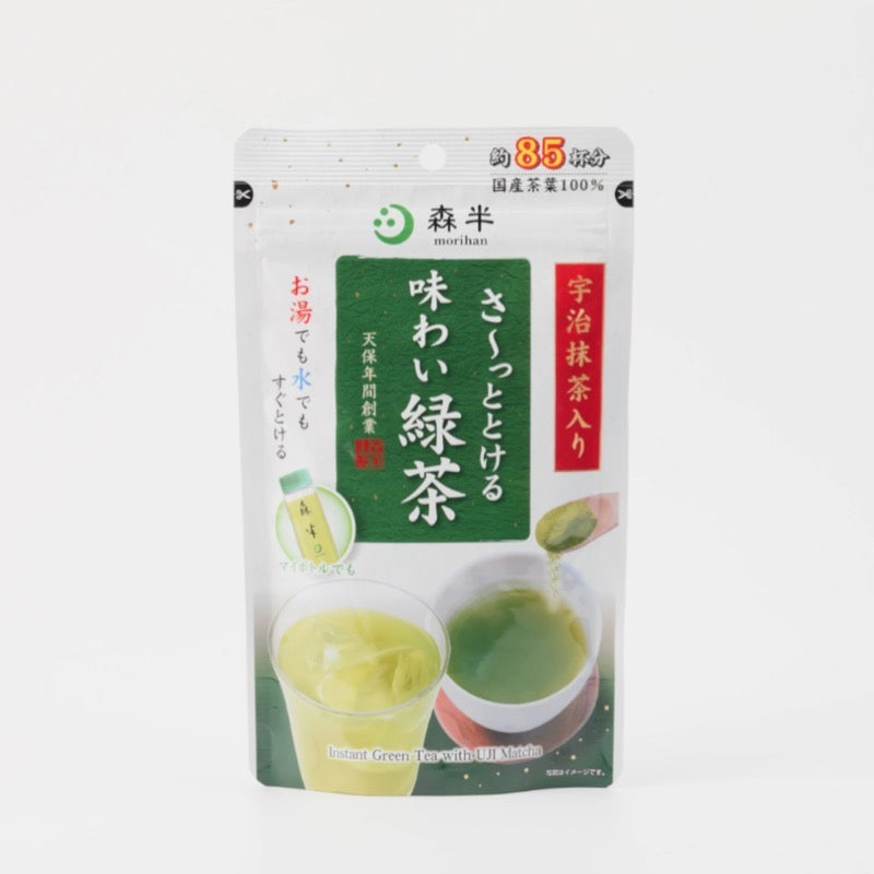 Morihan Instant Green Tea with Uji Matcha 70g