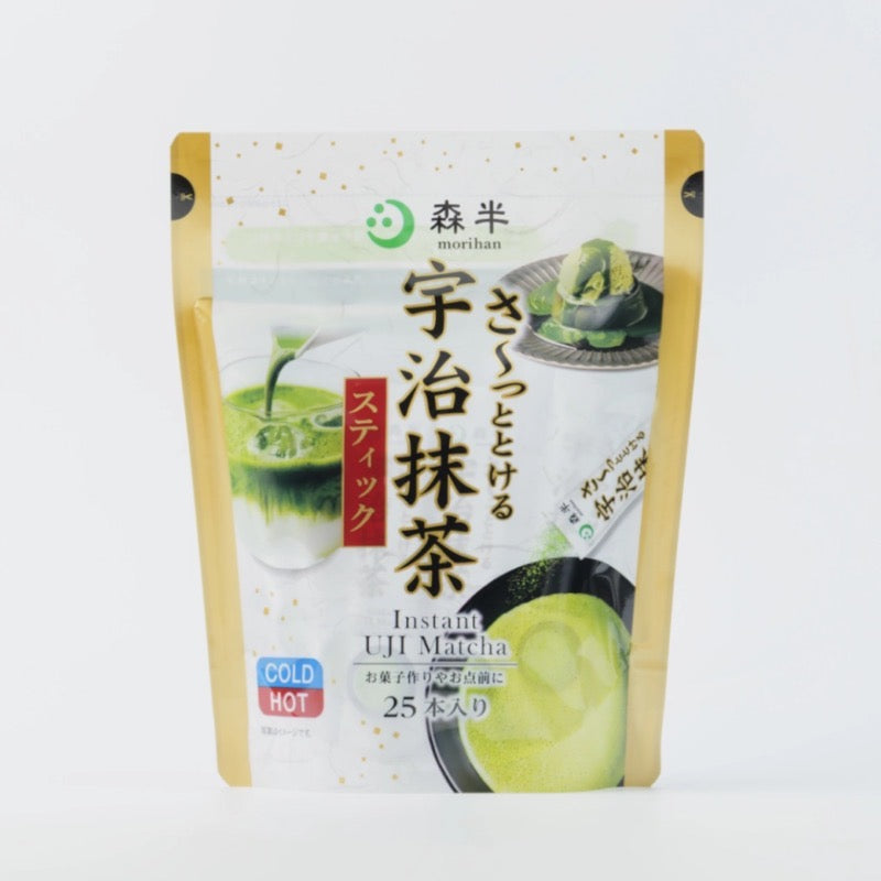 Morihan Instant Uji Matcha Mix 25 Sticks