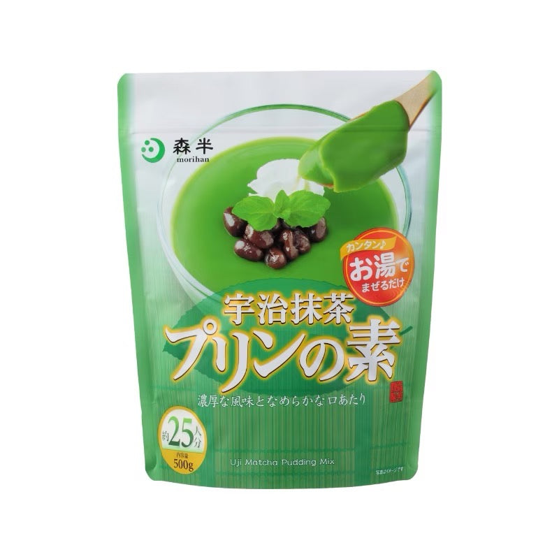 森半宇治抹茶布丁粉 500克