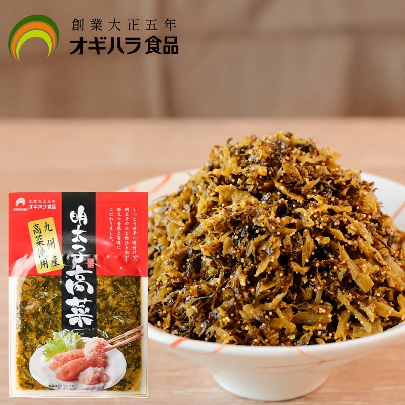 Ogihara Foods Mentaiko Takana Mustard Greens 80g