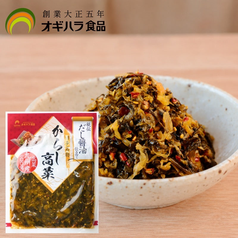 Ogihara Foods Spicy Takana Mustard Greens 100g