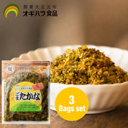 緒方三葉芝麻高菜200g x 3包