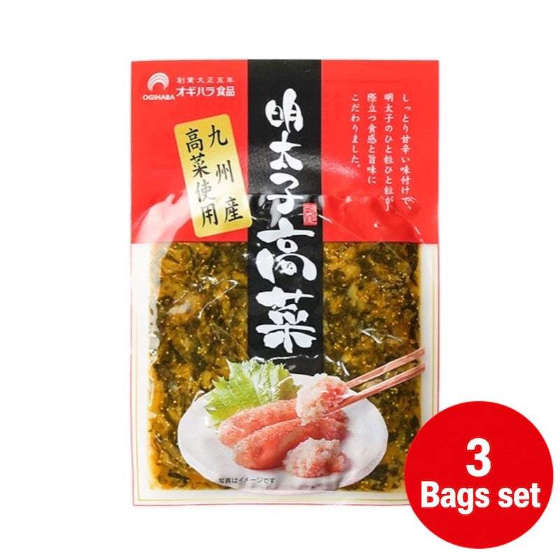 小木原明太子高菜芥菜 80克 x 3包