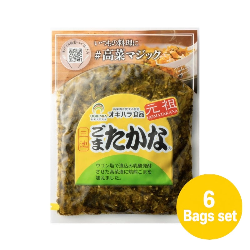 尾張屋 三池芝麻高菜 200g x 6包