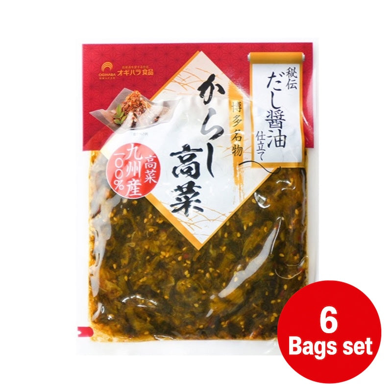 Ogihara 辣高菜芥菜 100克 x6包