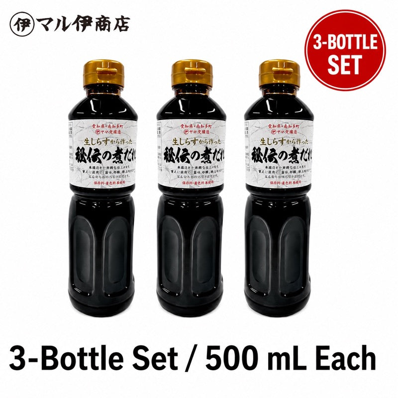 丸井商店 白汁高汤炖煮酱油 3瓶