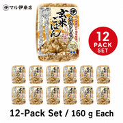 Marui Shoten Shirasu Brown Rice 12-Pack 160g Each