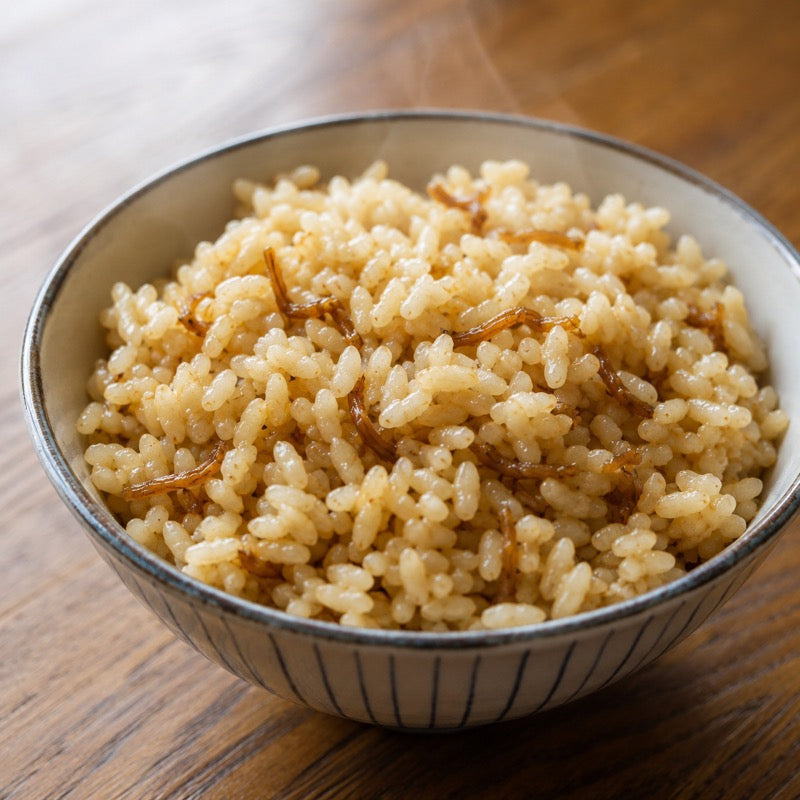 Marui Shoten Shirasu Brown Rice 12-Pack 160g Each
