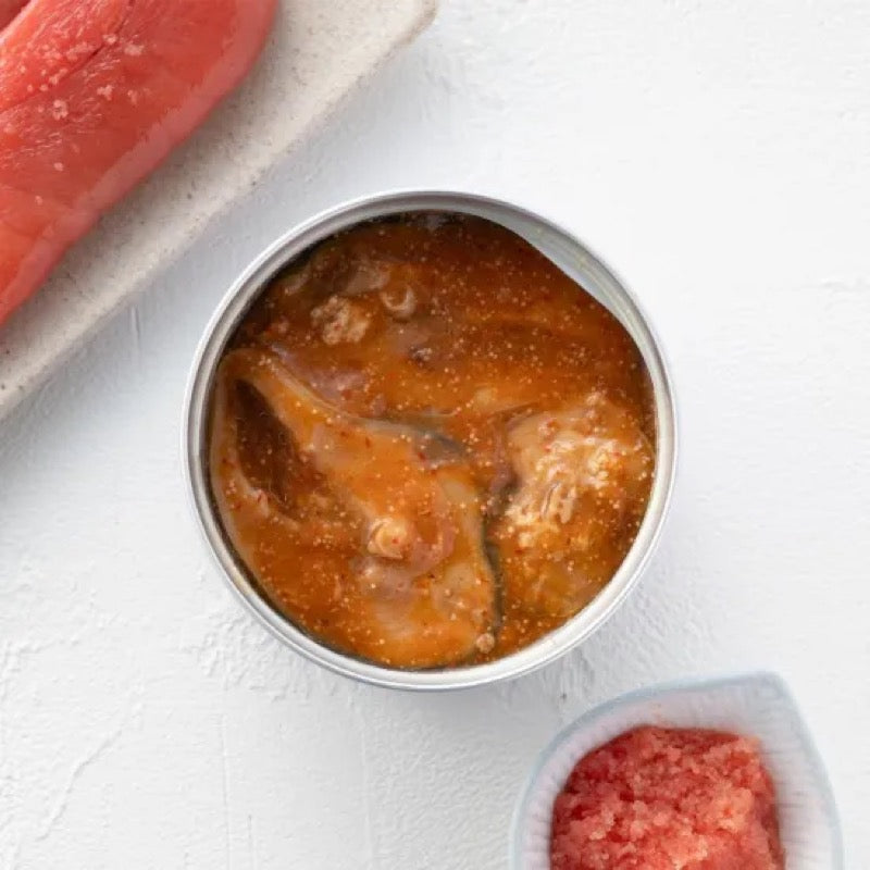 Marunushi Canned Mackerel with Spicy Cod Roe 170g