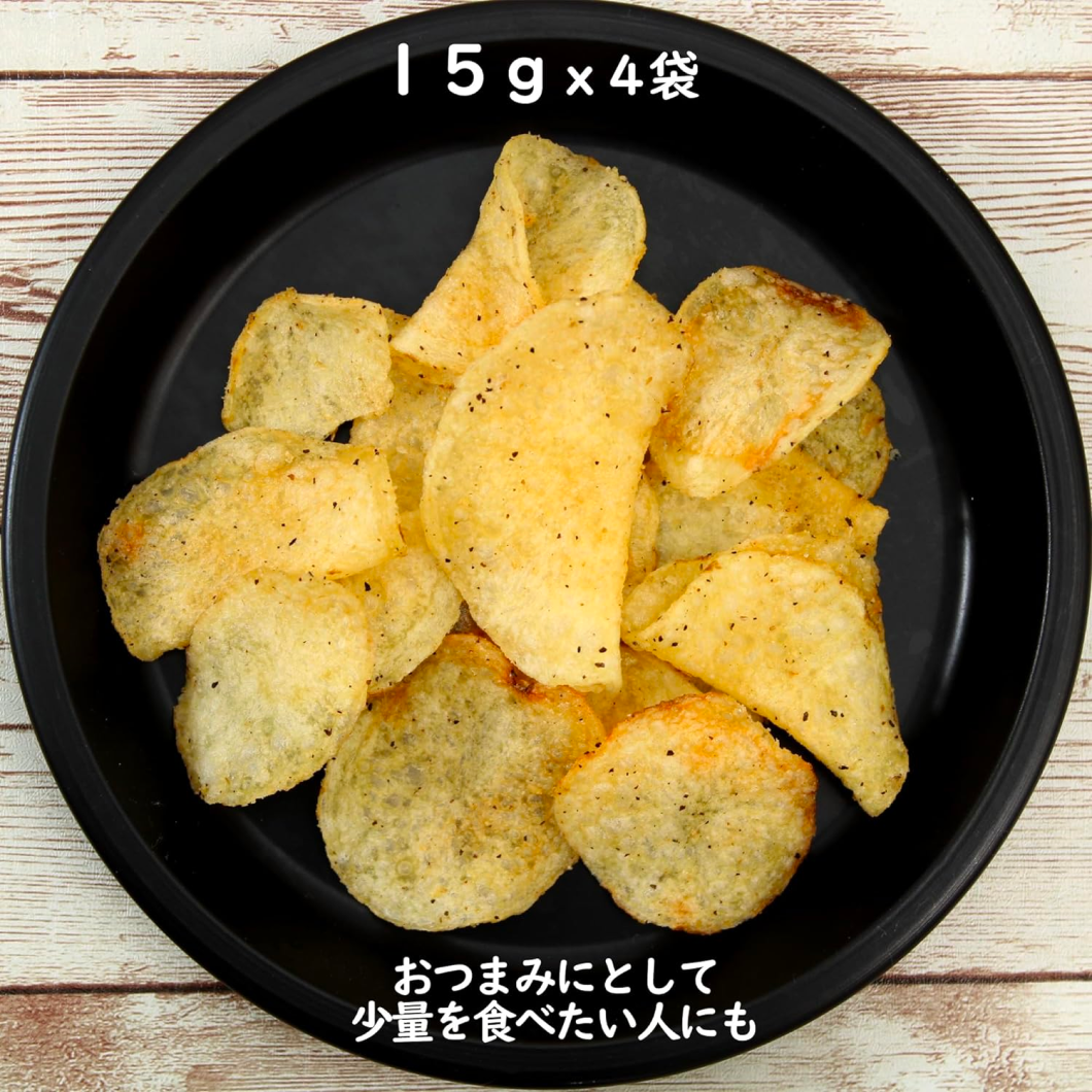 Calbee 硬薯黑胡椒 Pucci 4 60g (15g x 4)